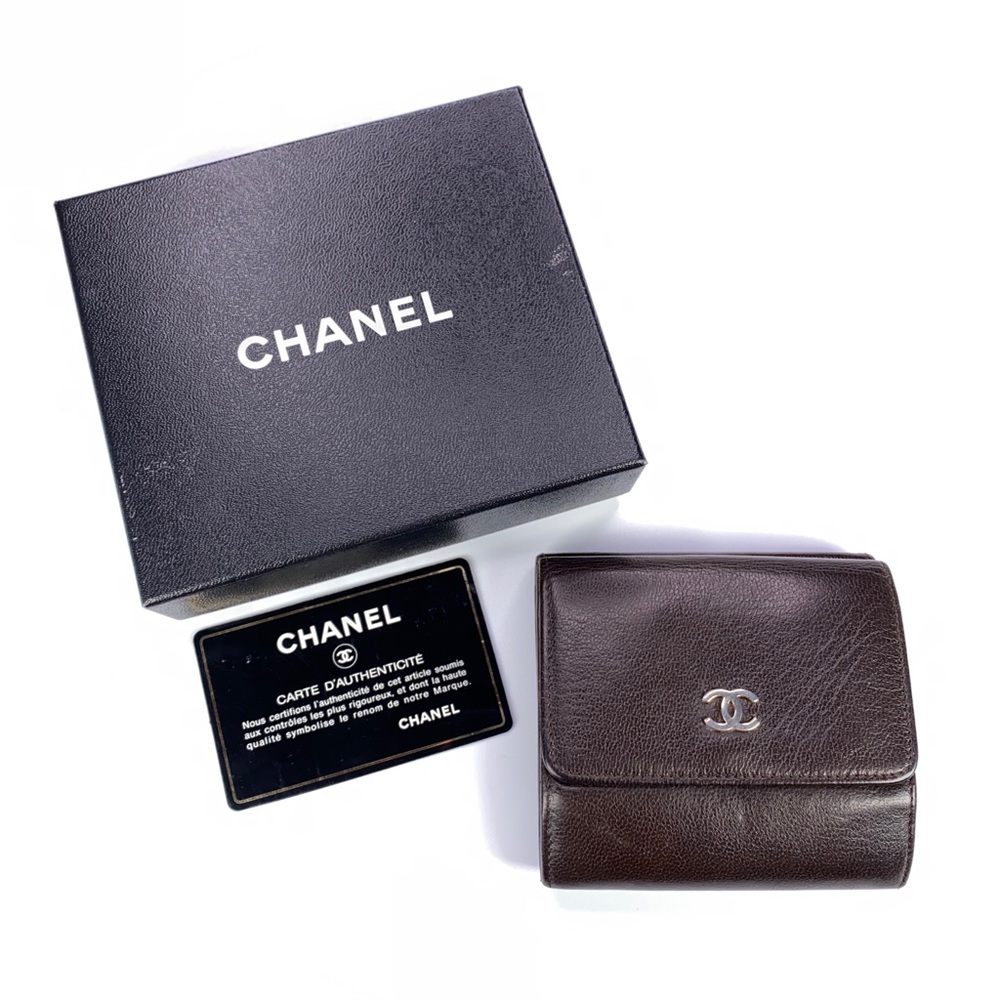 Authentic Chanel Passthrough Wallet